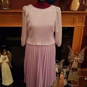 Vintage M.G.S. plus size formal dress